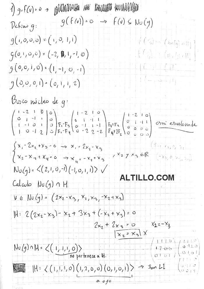 2º Parcial B | Algebra (2022) | CBC | UBA